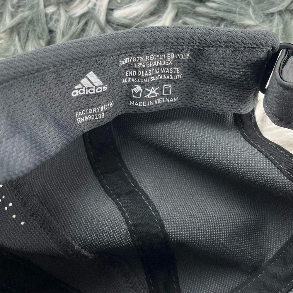 Adidas Adult Unisex Gray Aeroready Hat Adjustable